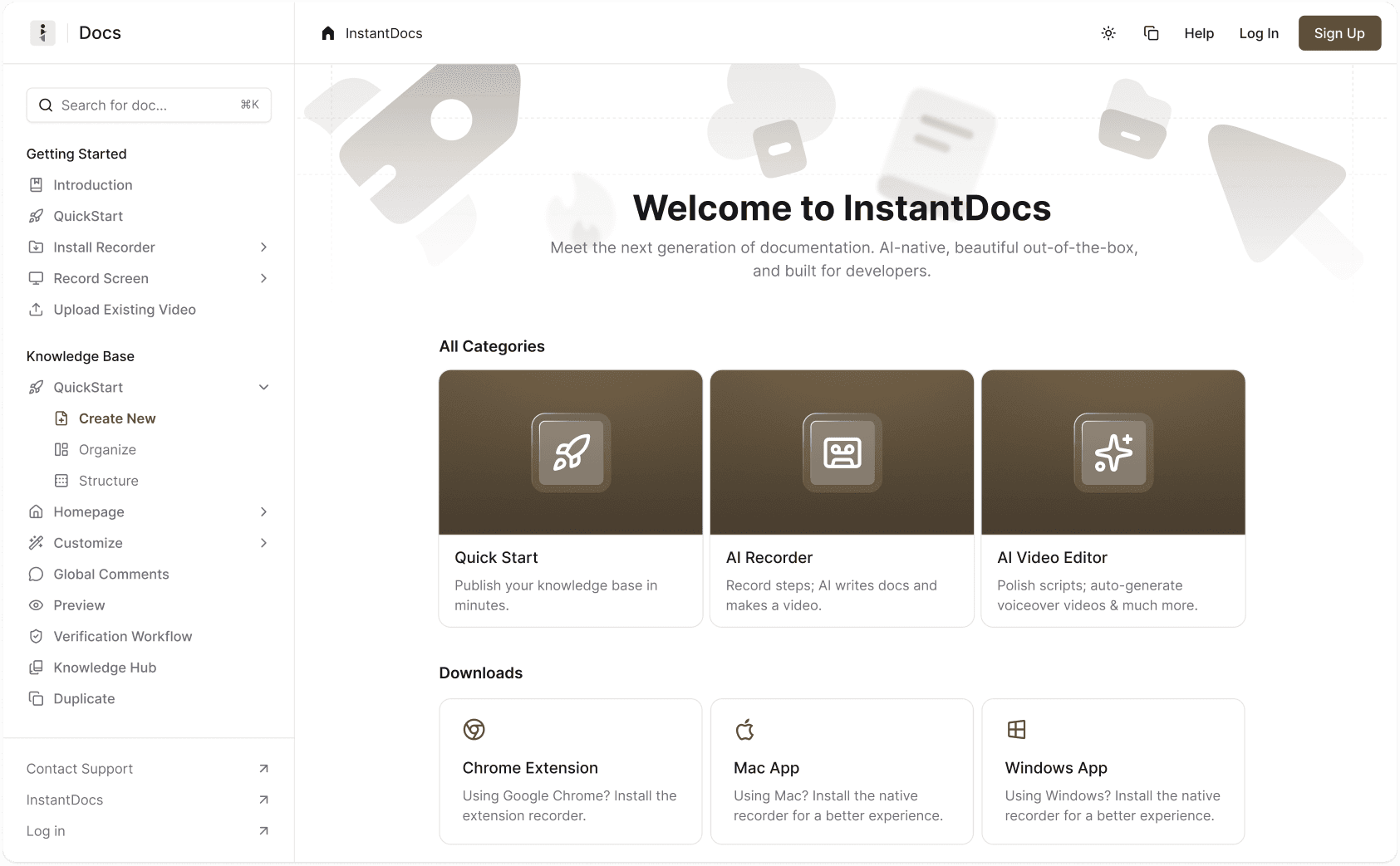 InstantDocs App